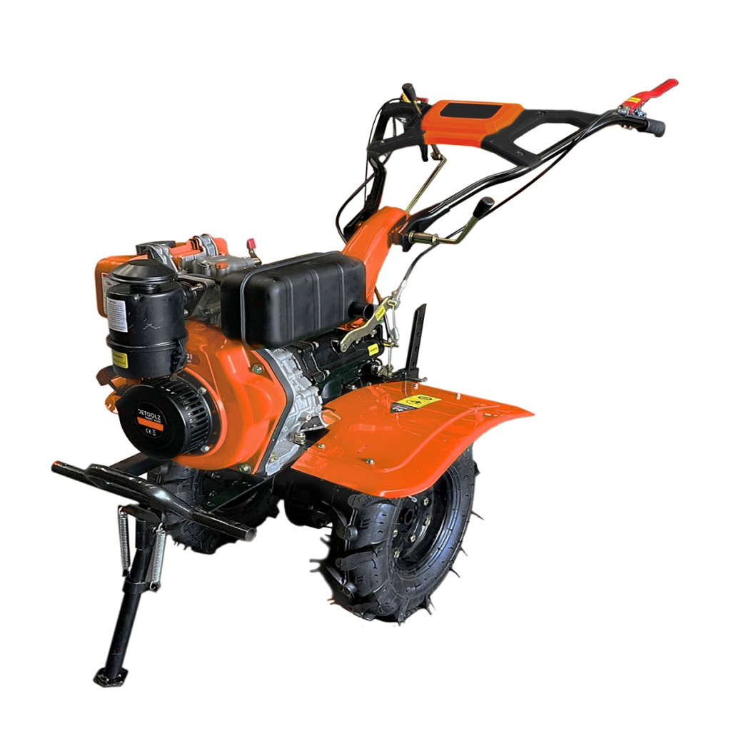 pote Motocultor DETOOLZ 7CP 280CC, motorina, 4T, 3 viteze, pornire